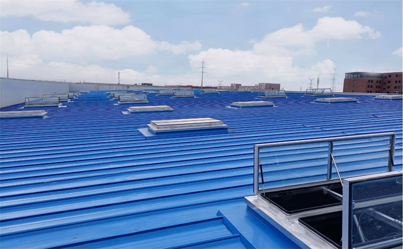 侧开型电动采光排烟天窗