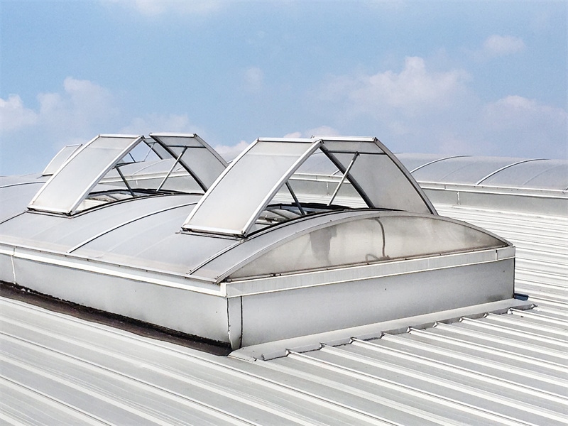 侧开型电动采光排烟天窗